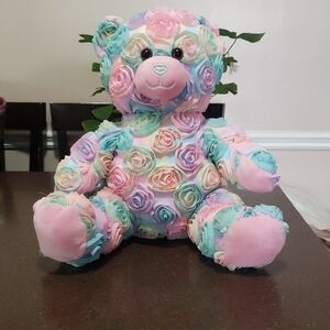 Build - A - Bear BAB Pastel Rose Bear Plush. In excellent condition.